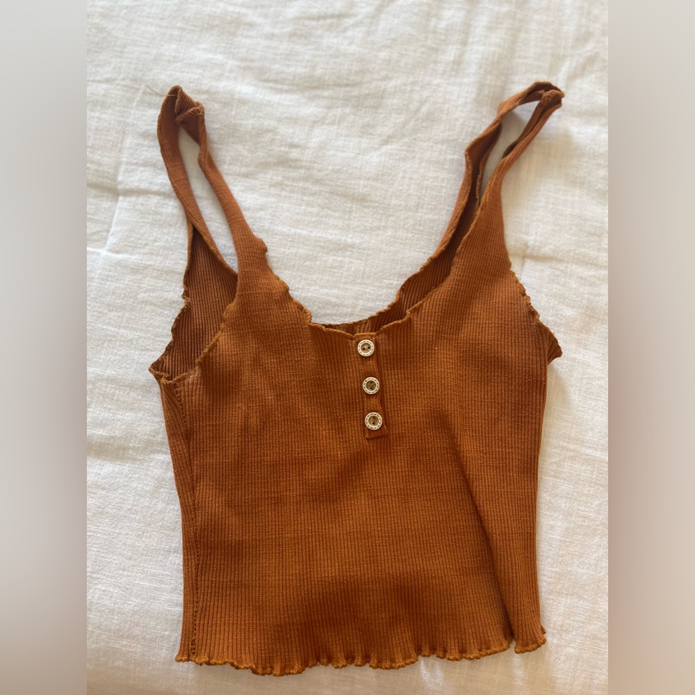 Orange crop tank